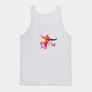 Heel click design colored Tank Top